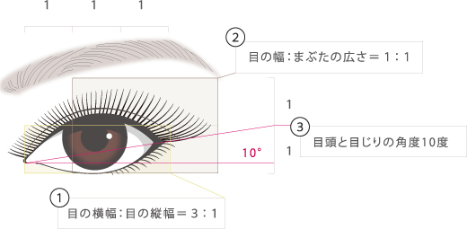 目のゴールデンバランス